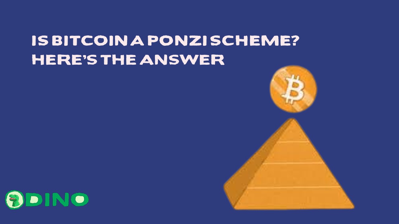 Is Bitcoin a Ponzi Scheme? Here’s the Answer